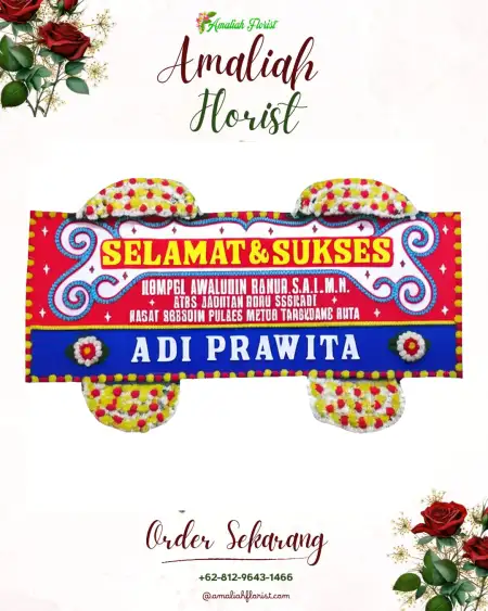Papan Bunga Ucapan Selamat bojongasih